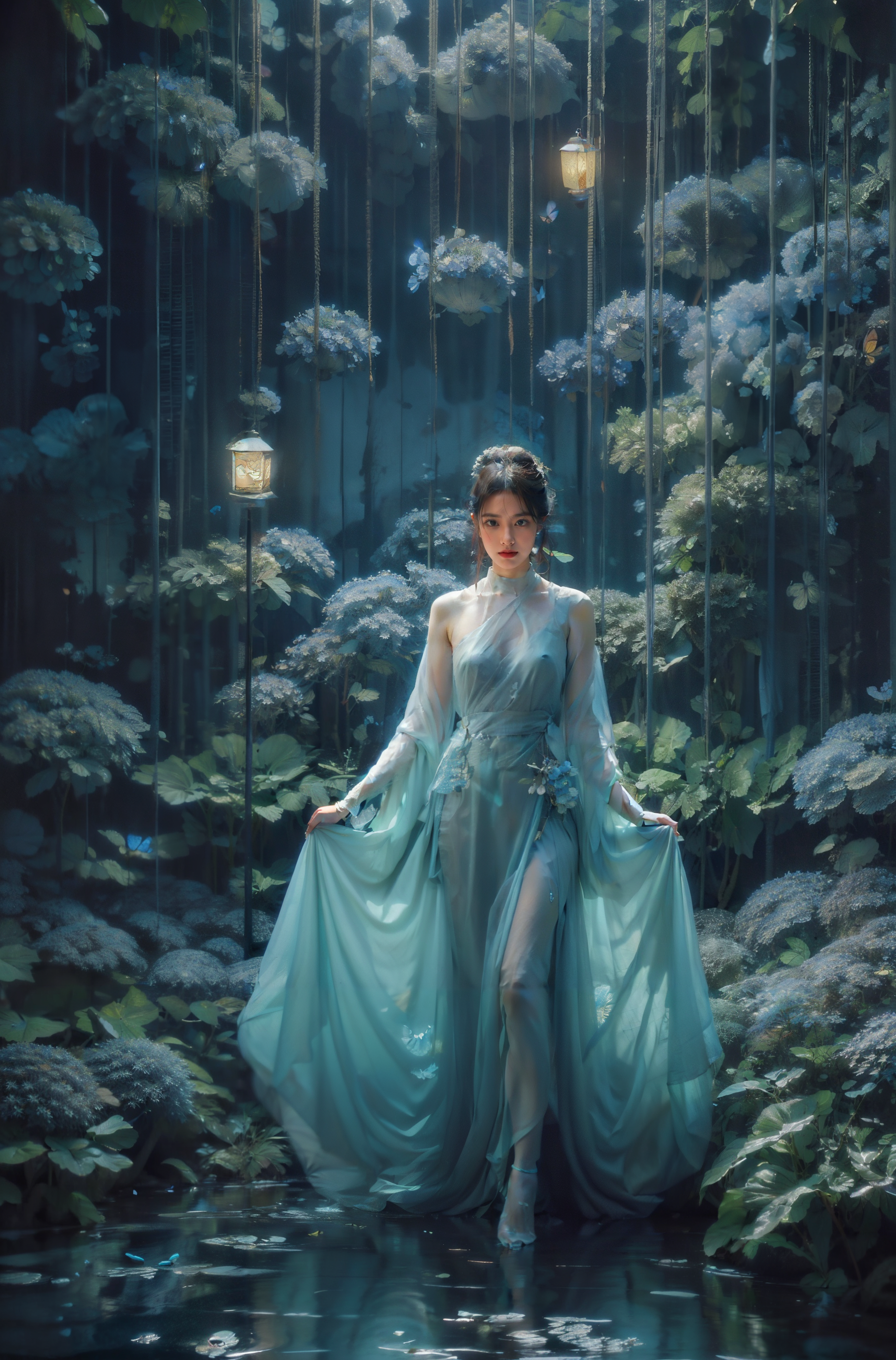 01058-3206880055-painting_ moonlight, woman wearing elegant kimono and walking with a lantern, in the style of peter mohrbacher, guo pei, intrica.png